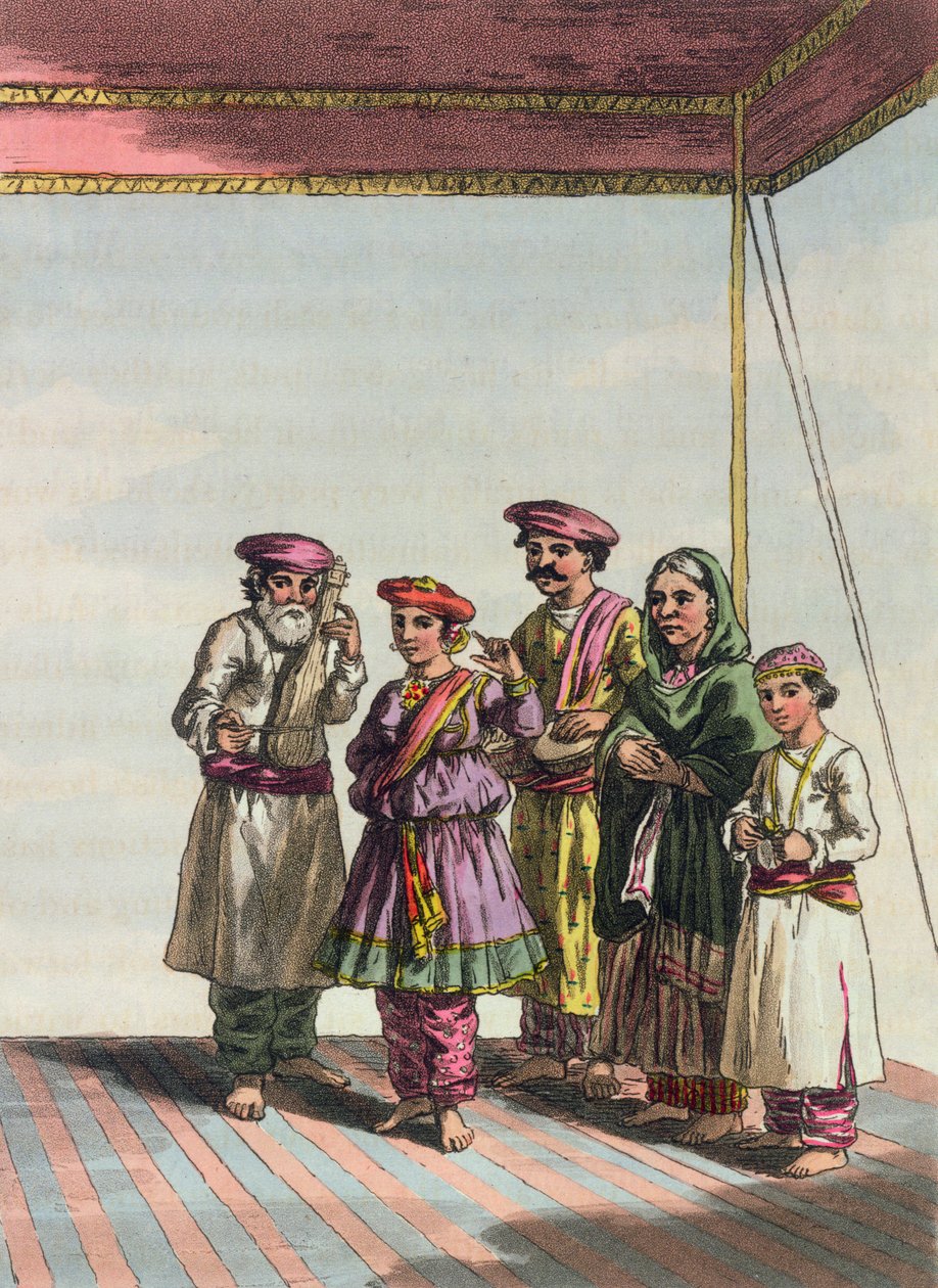A Girl dancing the Kuharwa, from 