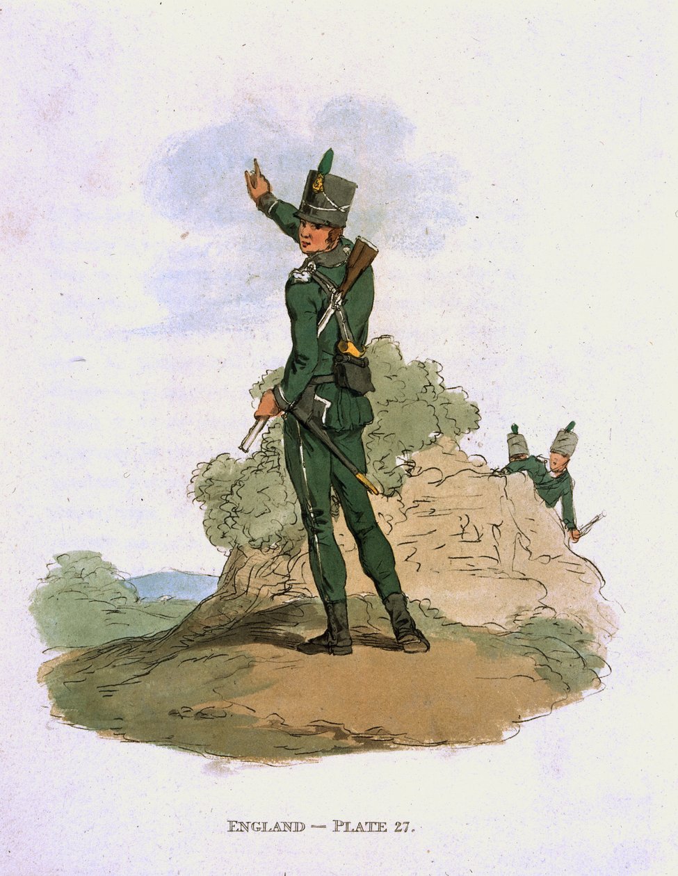 Tüfekçiler, 1813 dolaylarında by John Augustus Atkinson
