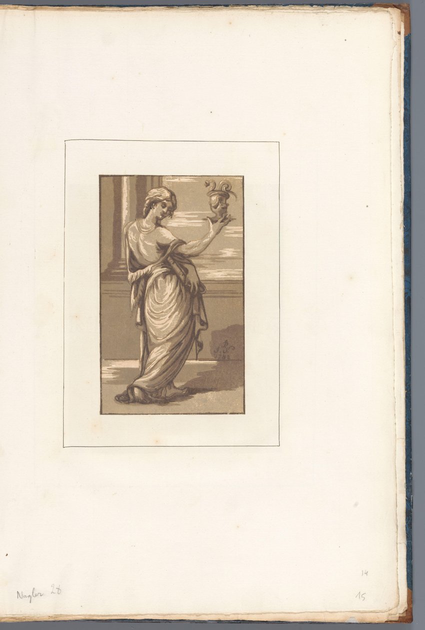 John the Evangelist kelk ile tanıştı (nesne üzerinde dizi başlığı) by John B. Skippe