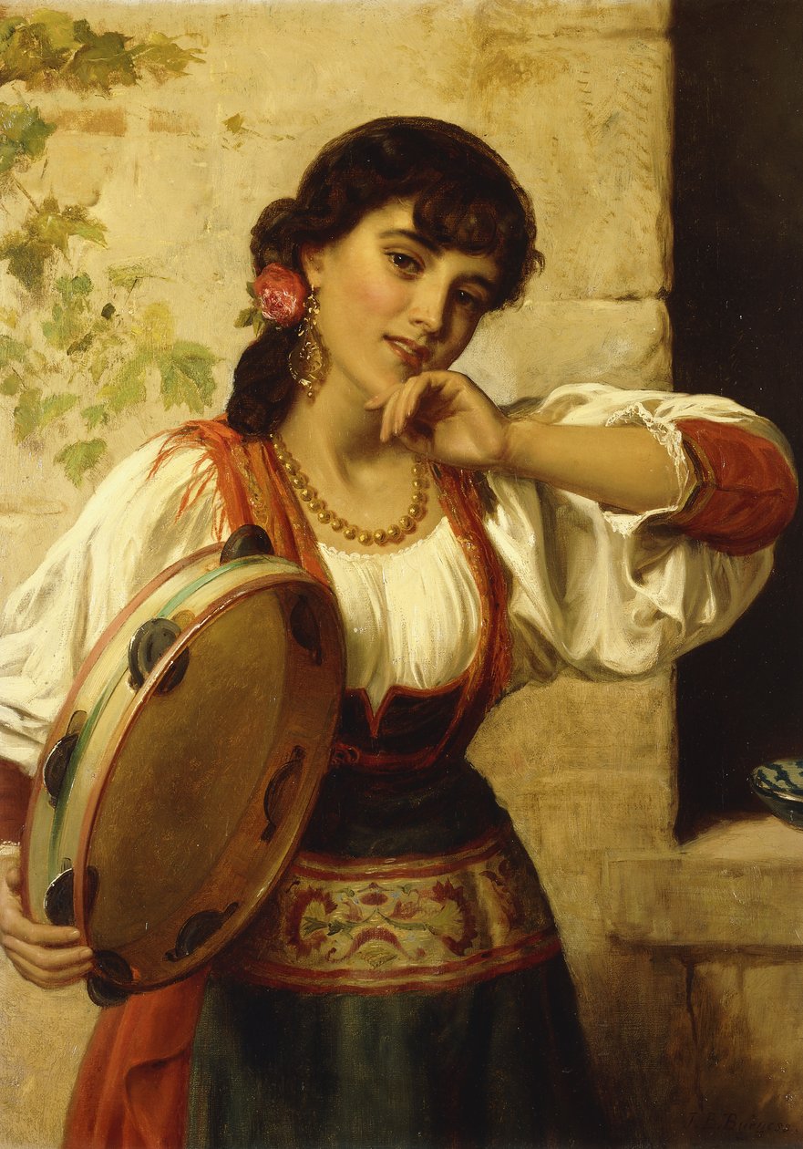 Neopolitan Dansçı, by John Bagnold Burgess