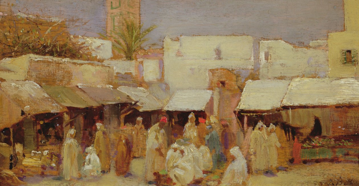 Pazar Yeri, Tanca by John Bagnold Burgess