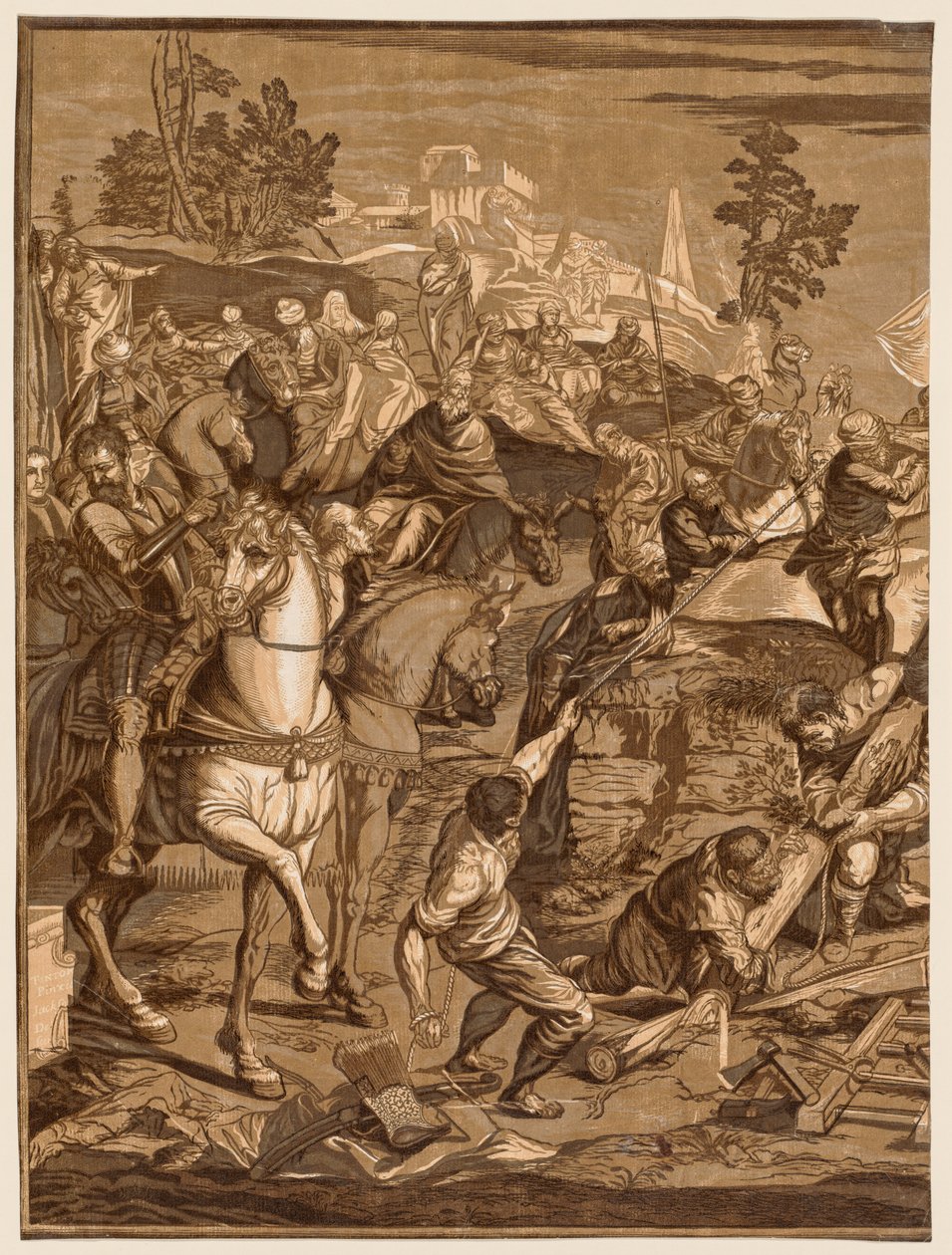 Çarmıha germe, 1741. by John Baptist Jackson