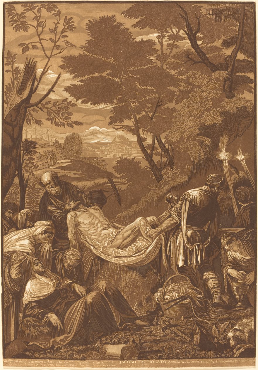 mezar by John Baptist Jackson after Jacopo Bassano