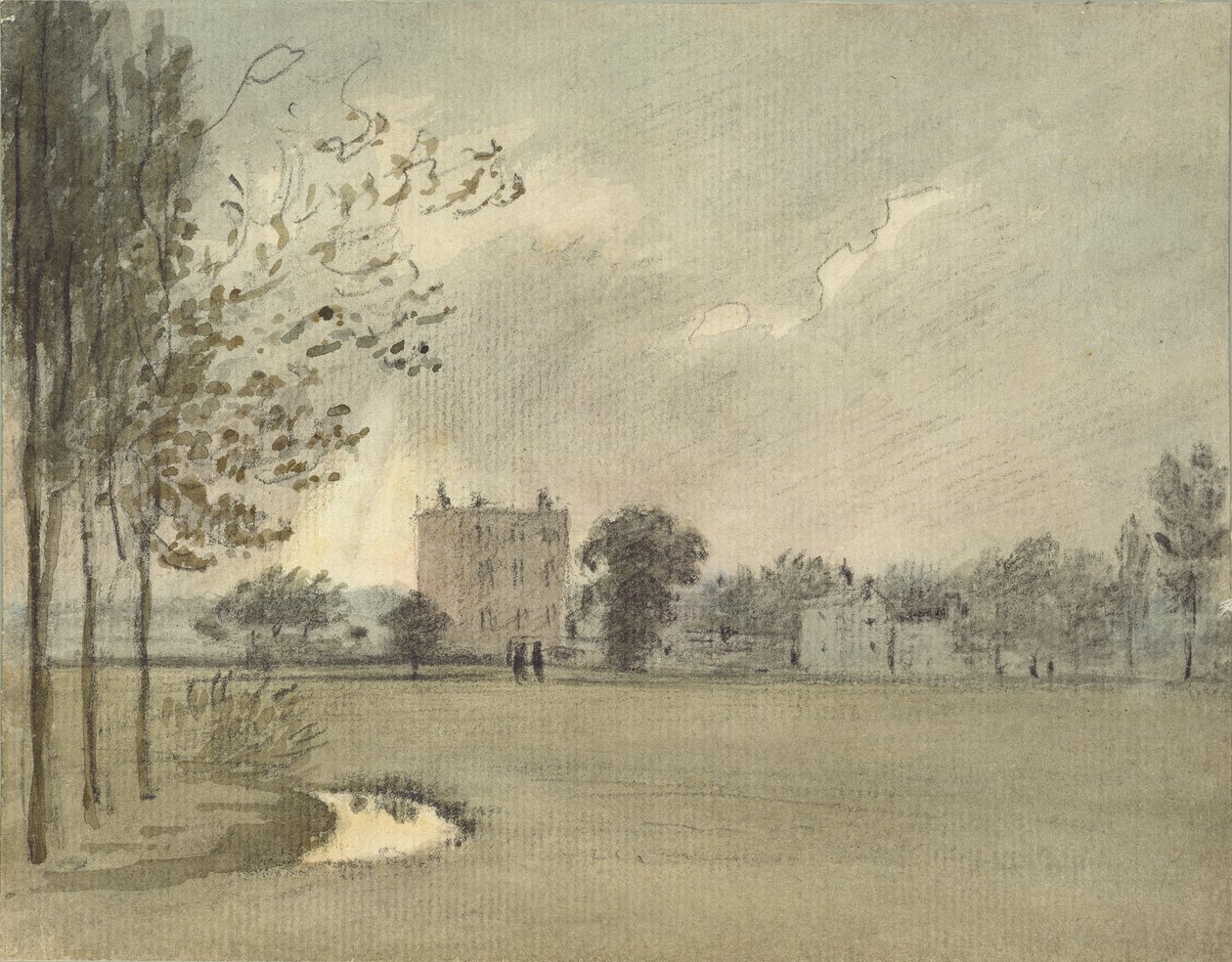 Christ Church Meadows, 6 Mayıs 1788 by John Baptist Malchair