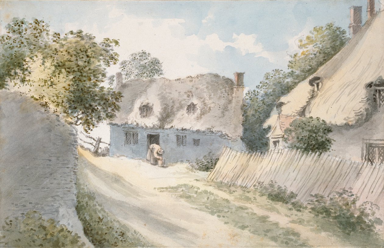 Bir Köy Sokağı