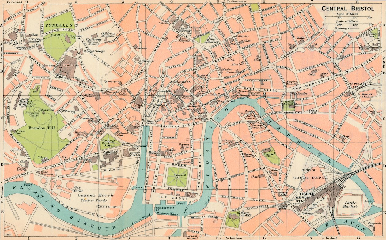 Orta Bristol c20th Century by John Bartholomew