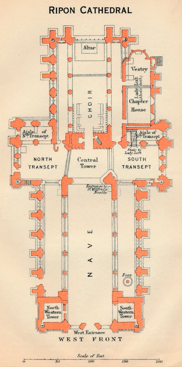 Ripon Katedrali, c20th Century by John Bartholomew
