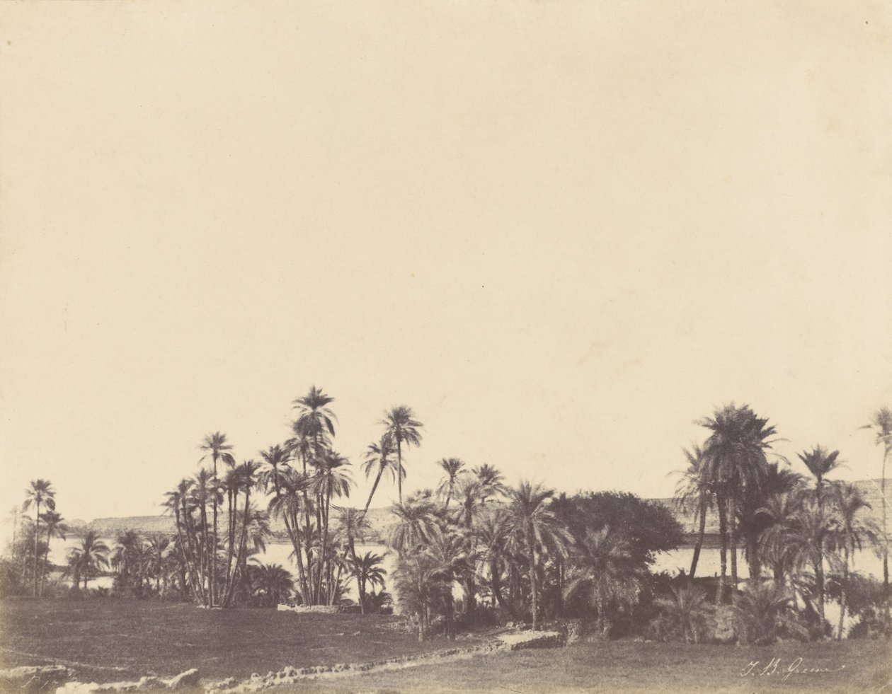 Nil kıyıları, Kalabsche by John Beasly Greene