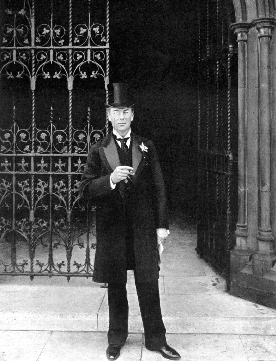 Joseph Chamberlain, İngiliz Liberal devlet adamı, c1905. by John Benjamin Stone