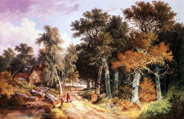 Ülke Manzarası by John Berney Ladbrooke