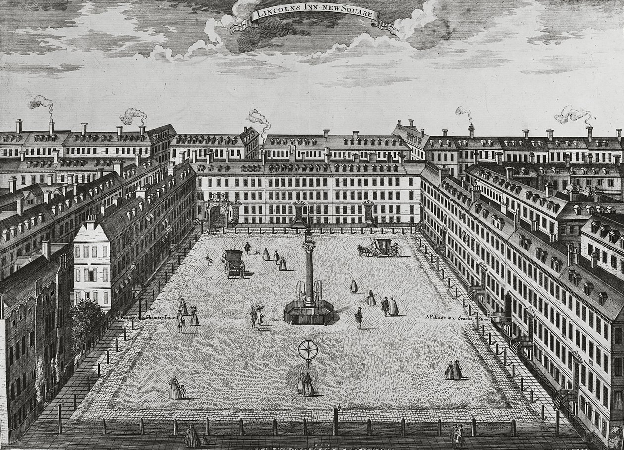 Lincolns Inn Yeni Meydan, c.1725 by John Bowles