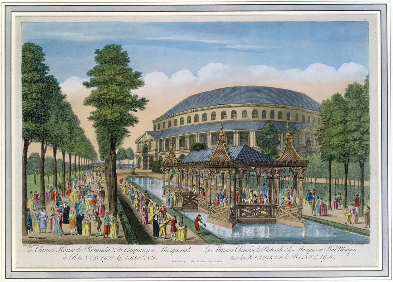 Çin Evi, Rotunda ve Ranelagh Bahçeleri