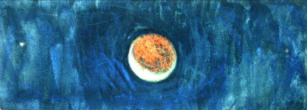 Astronomik Çalışma (kağıt üzerine sulu boya) by John Brett