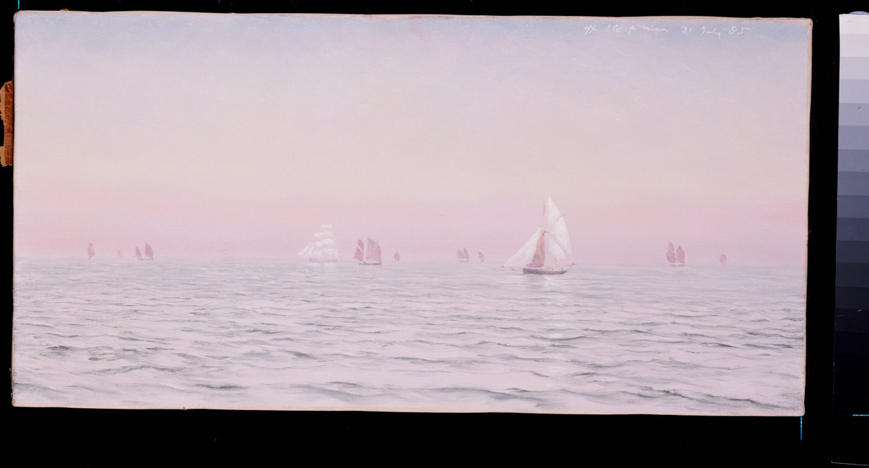 Man Adası Açıkları, 1885 by John Brett