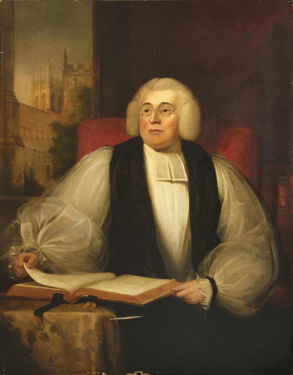 George Horne, Magdalen Koleji Başkanı by John Bridges