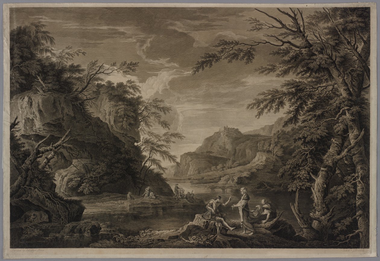 Apollo ve Sibyl, 1779. by John Browne