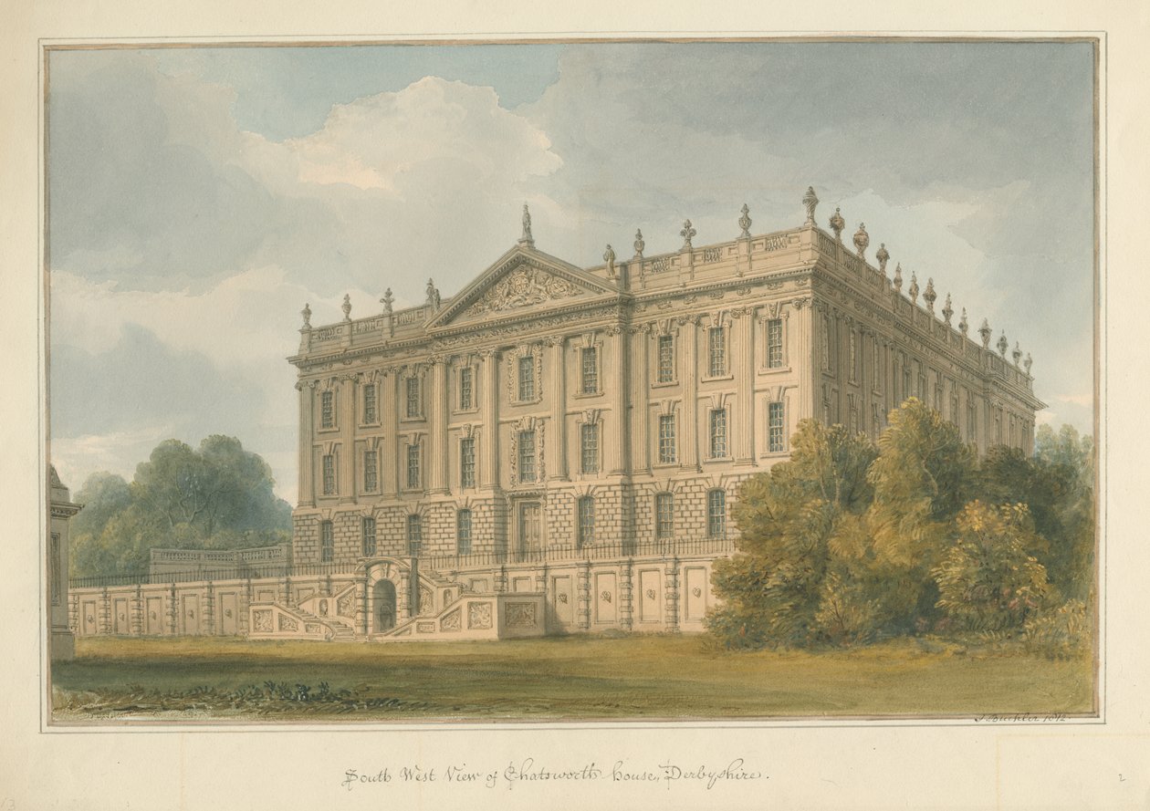 Derbyshire - Chatsworth Evi by John Buckler
