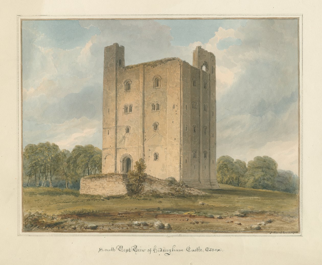 Essex - Hedingham Kalesi by John Buckler