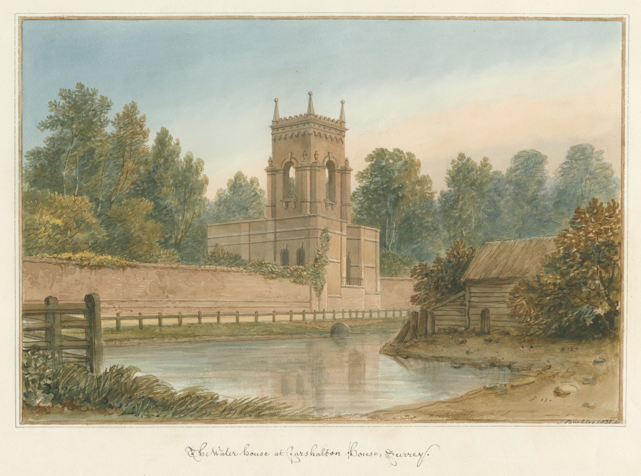 Surrey - Carshalton Evi - Su Evi by John Buckler