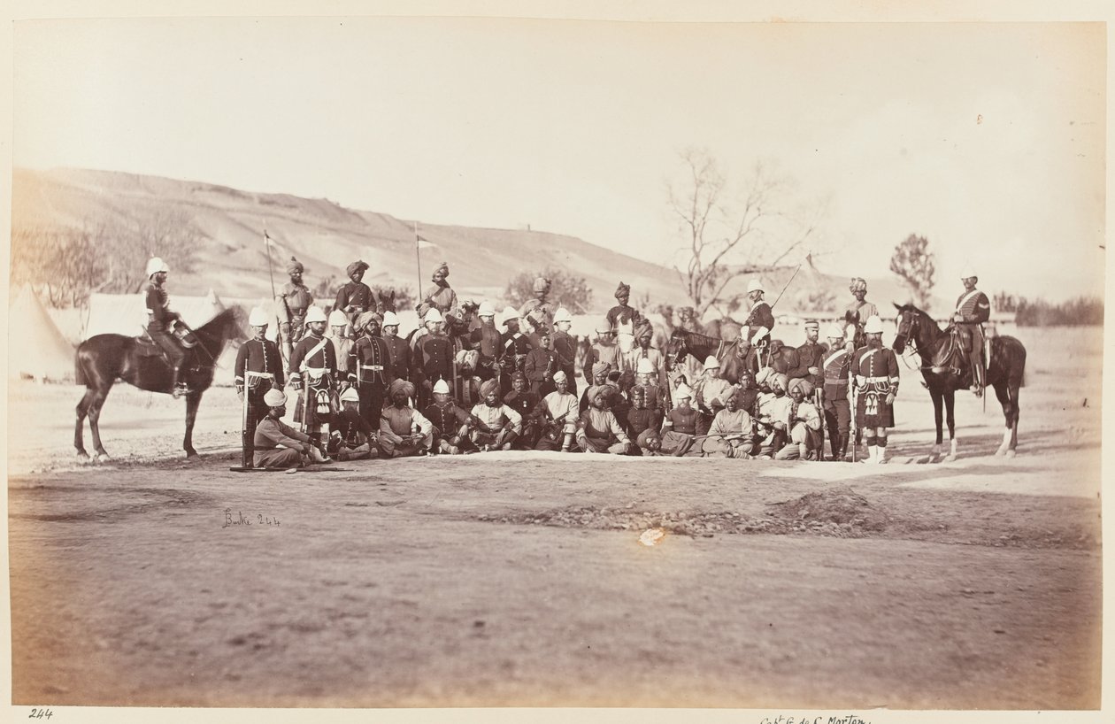 ?Provost-Mareşal ve Kurmay ile Adjutant General?, 1879 dolaylarında by John Burke