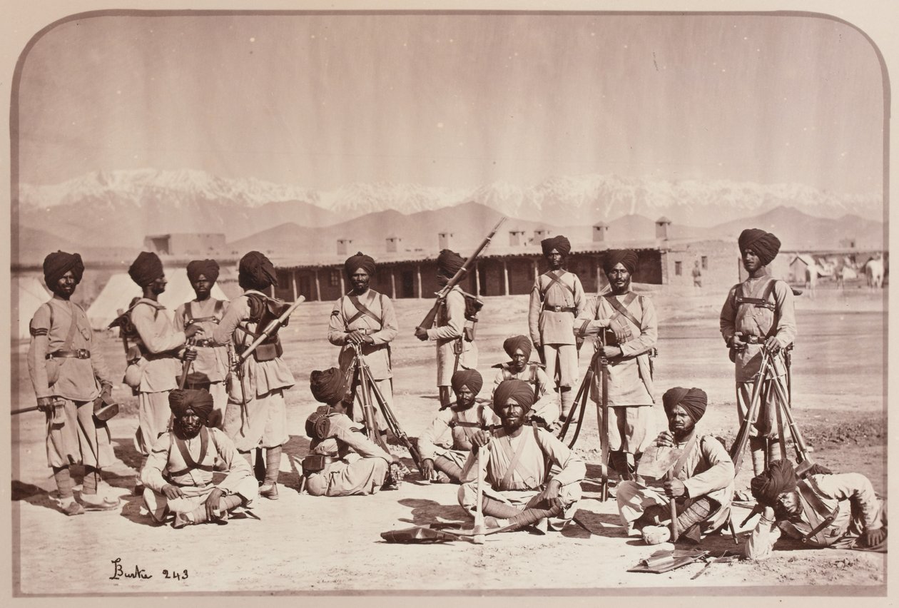 Merit Sepoys Nişanı, 23. (Pencap) Bengal Yerli Piyade Alayı (Öncüler) by John Burke