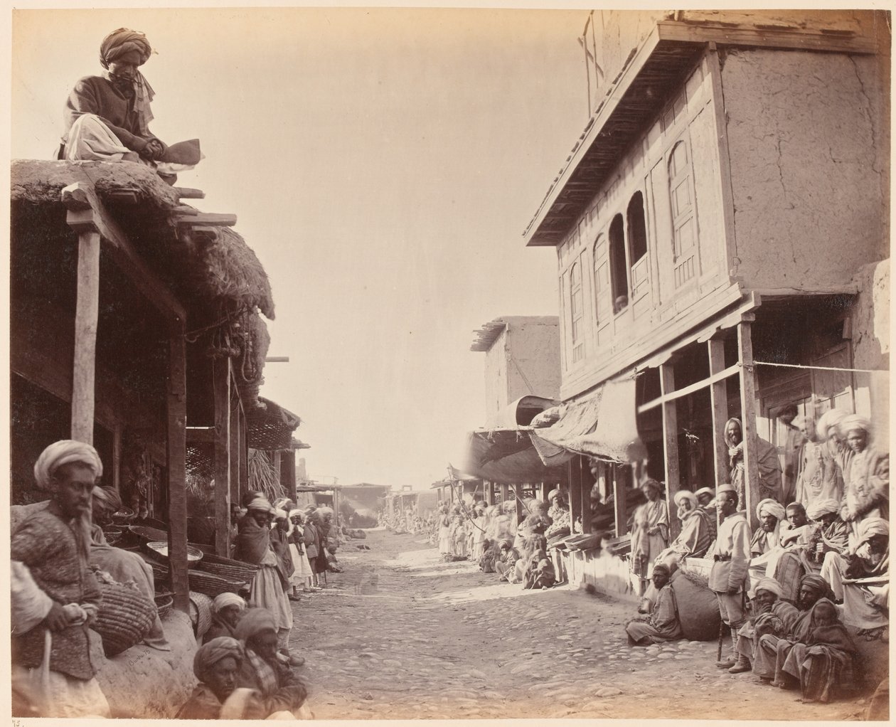 Sokak sahnesi, Celalabad 1879 by John Burke