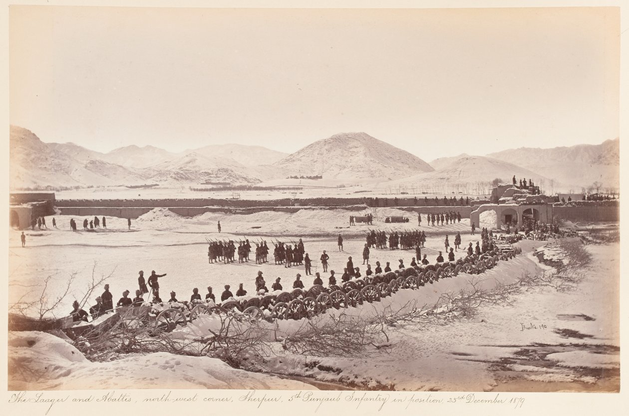 T. Lager & Abbottis, Sherpur Cantonment, Aralık 189 by John Burke