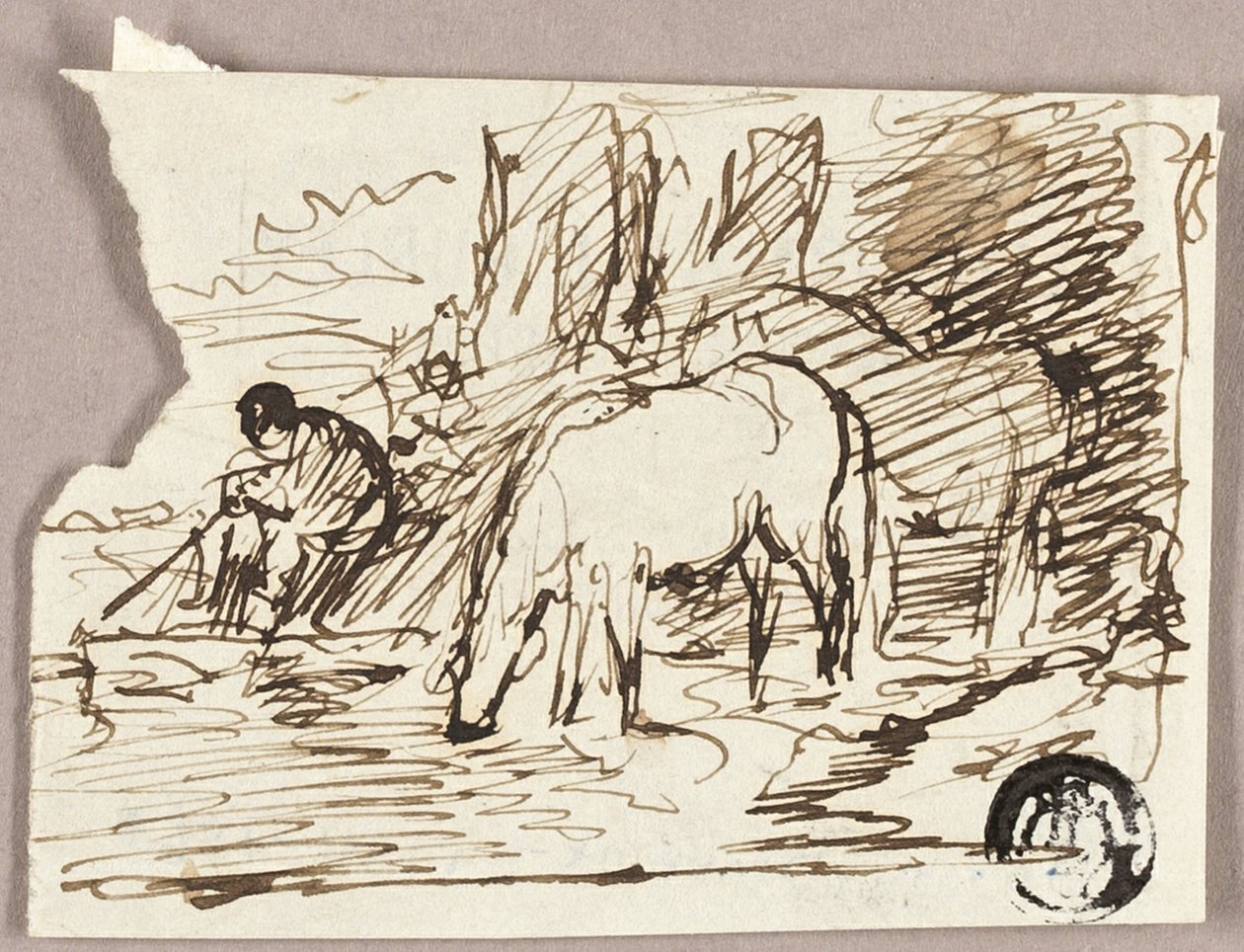 Sulama Atları ve Balıkçı Kroki by John Burnet