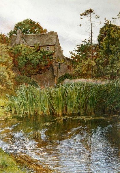 Bir Sonbahar Bahçesi by John Byam Liston Shaw