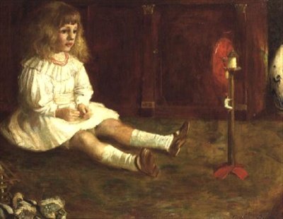 Mekanik Oyuncak Olan Çocuk by John Byam Liston Shaw