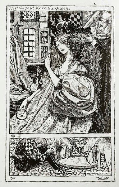 "Tarih" - dedi Kraliçe Kate by John Byam Liston Shaw