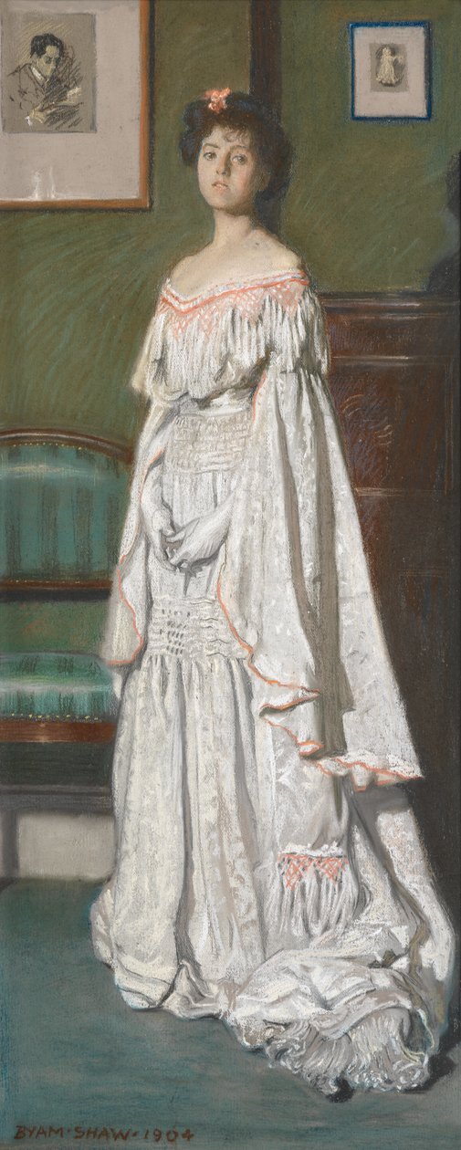 Bayan Paul Konody [Isabel Codrington] by John Byam Liston Shaw