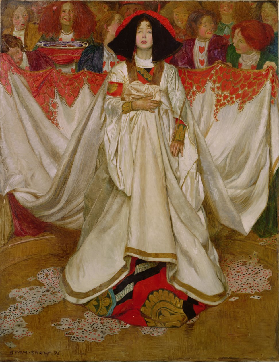 Kupa Kraliçesi, 1896 by John Byam Liston Shaw