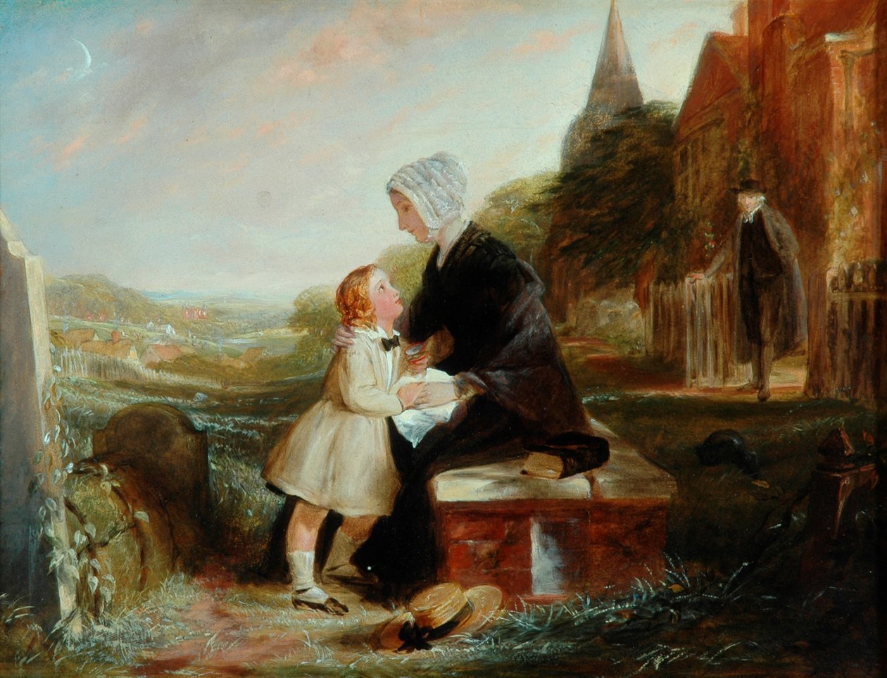Babasının Mezarı by John Callcott Horsley