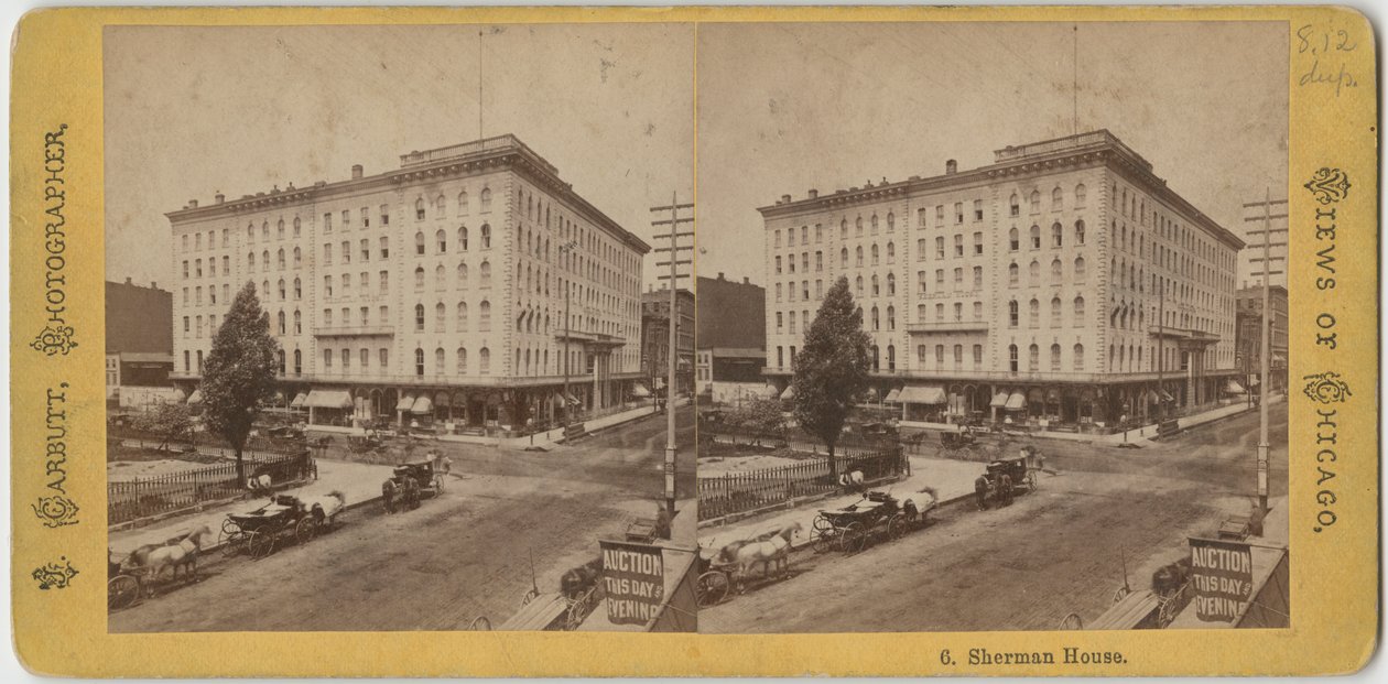 Sherman Evi, 1865 dolayları by John Carbutt