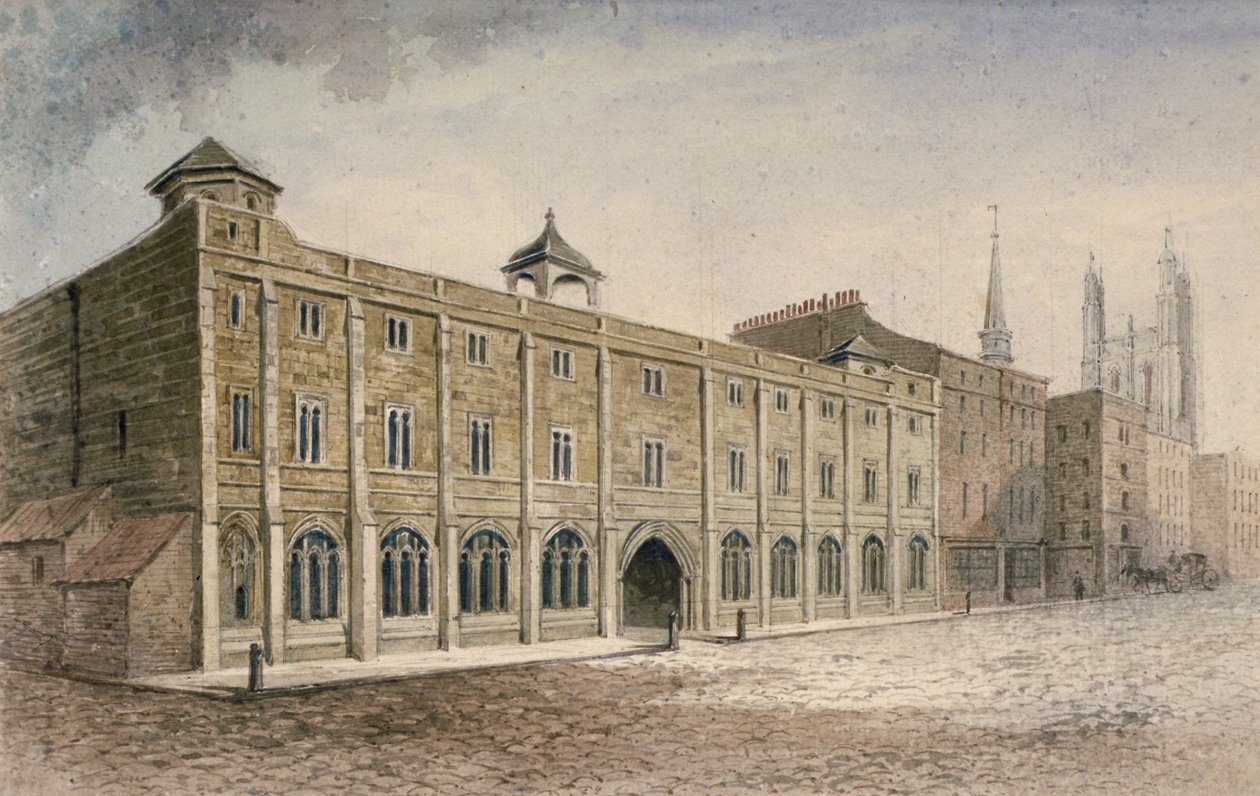 Leadenhall, Londra Şehri, 1785 by John Carter