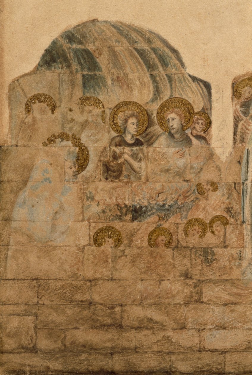 Papaz Evi'ndeki duvar resimlerinin incelenmesi by John Carter