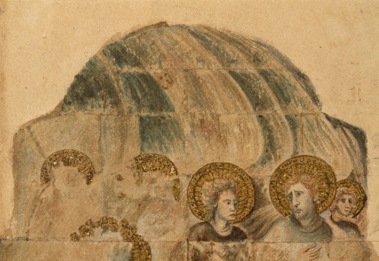 Papaz Evi'ndeki duvar resimlerinin incelenmesi by John Carter