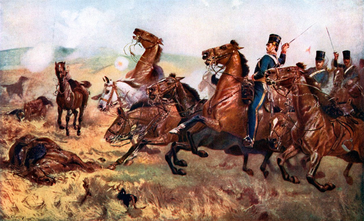 Balaclava Savaşı, 25 Ekim 1854, c1920 by John Charlton