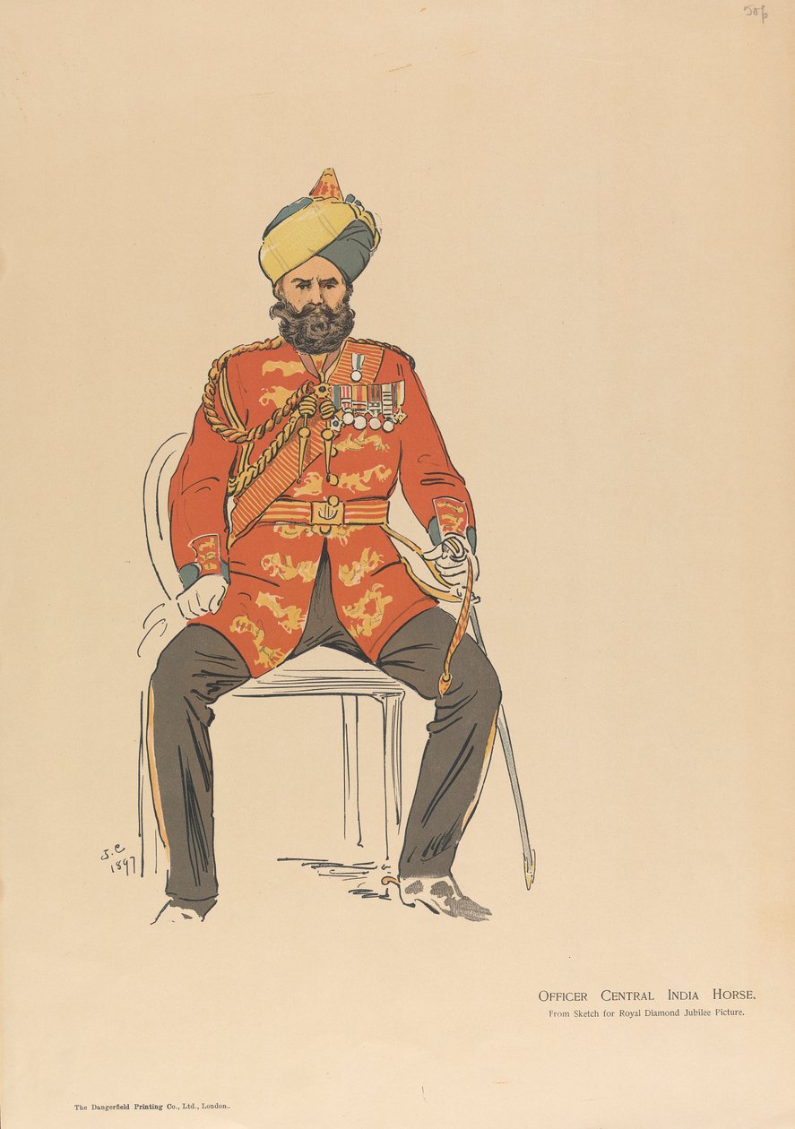Memur Orta Hindistan Atı by John Charlton