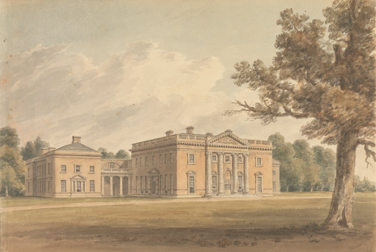 Baldersby, Yorkshire by John Chessell Buckler