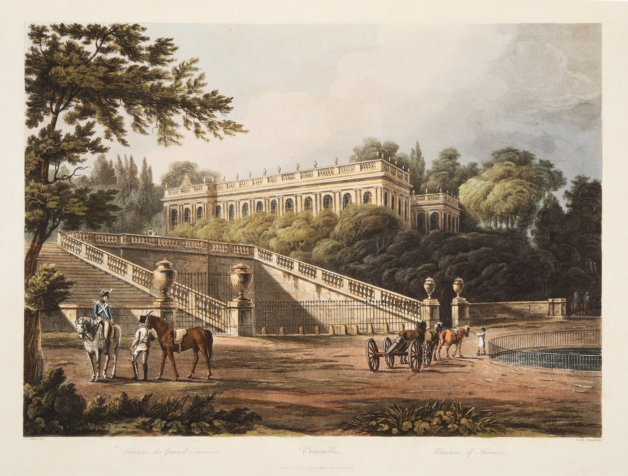 Trianon Şatosu, Versailles, Paris ve Saint Denis, pub