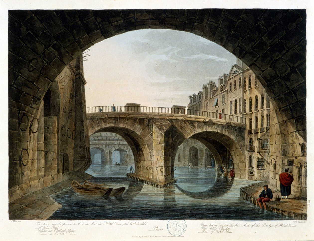 Paris: küçük köprü - “” Paris