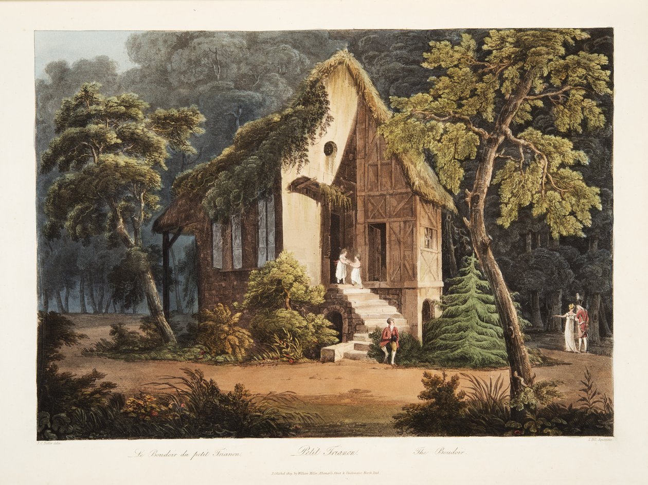 Petit Trianon, Boudoir, Versailles, Paris ve Saint Denis, pub