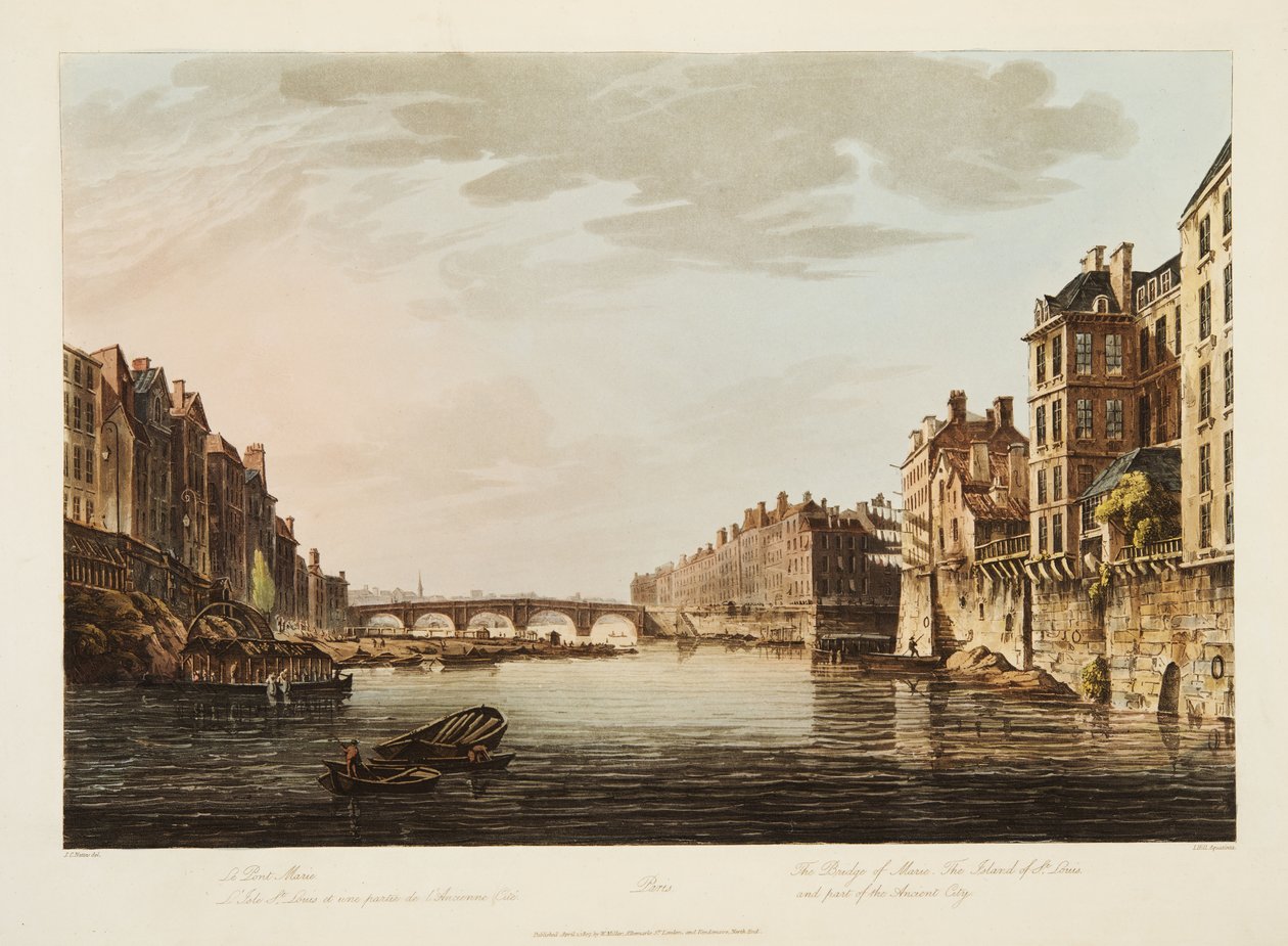 Marie Köprüsü, St Louis Adası ve Antik Kentin bir parçası, Versailles, Paris ve Saint Denis, pub