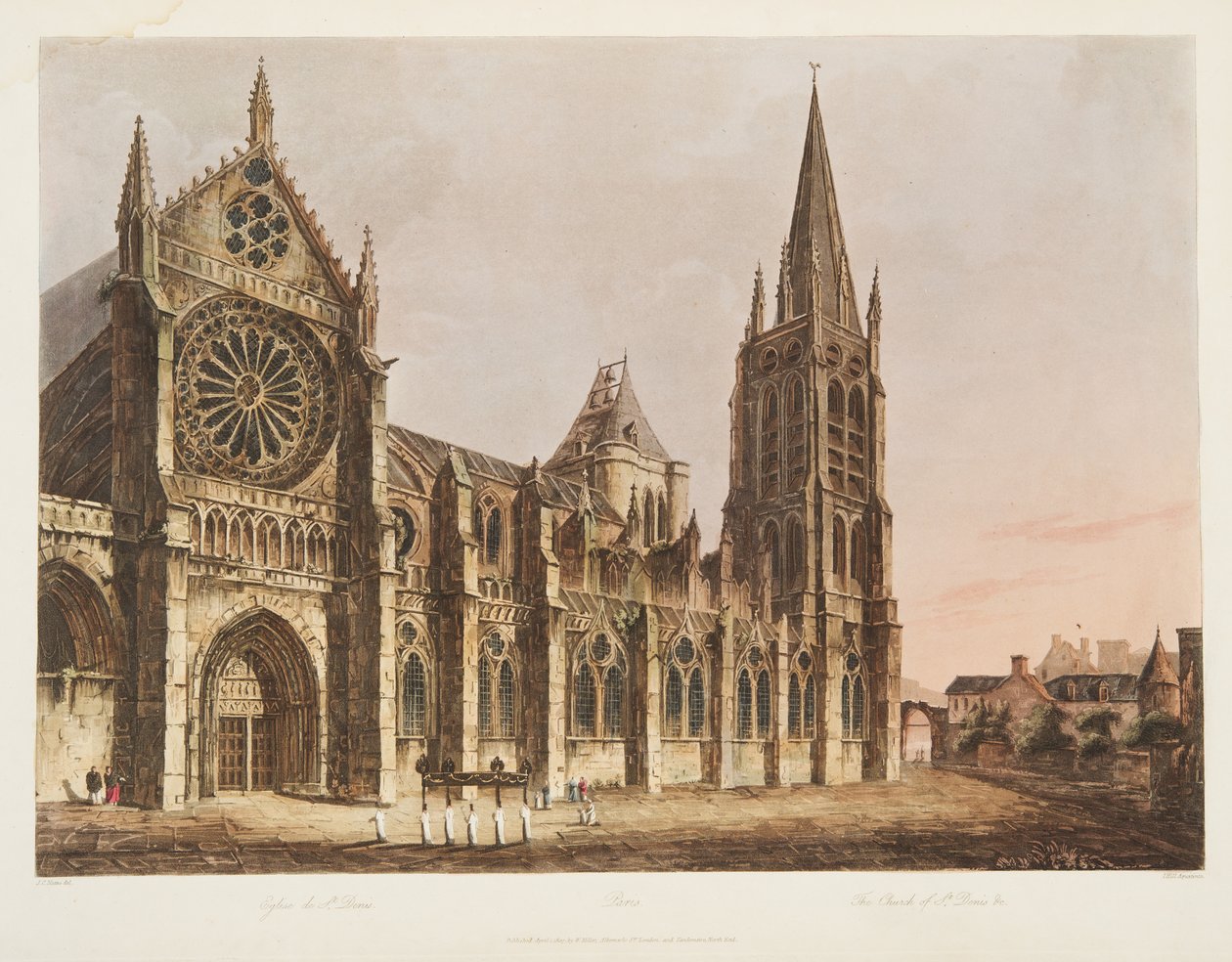 St Denis Kilisesi, Versailles, Paris ve Saint Denis, pub