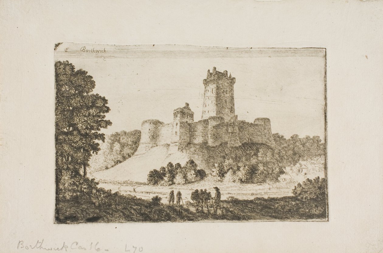 Borthwick Kalesi by John Clerk of Eldin