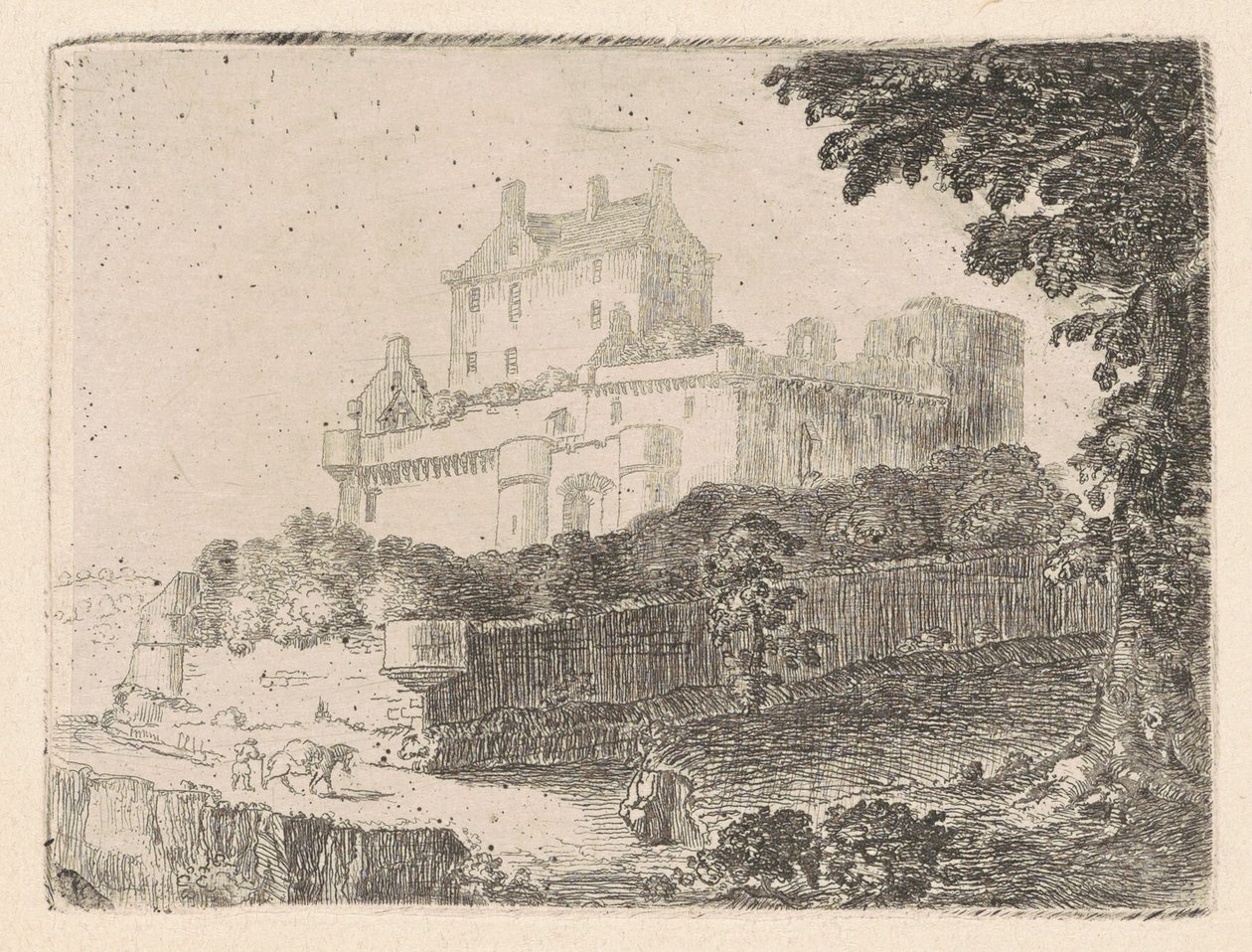 Dalhousie Kalesi I by John Clerk, of Eldin