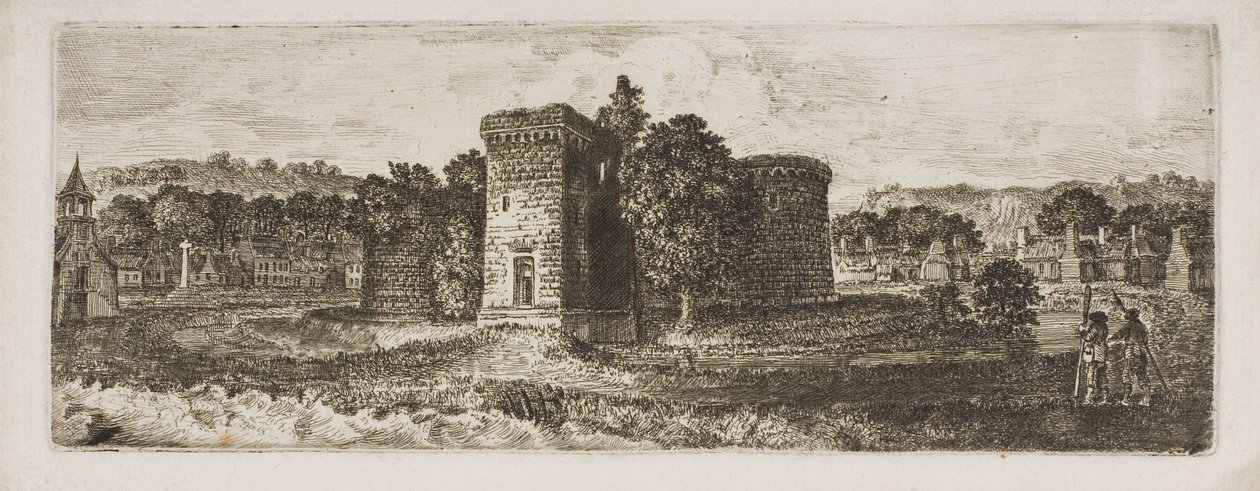 Rothesay Kalesi by John Clerk of Eldin
