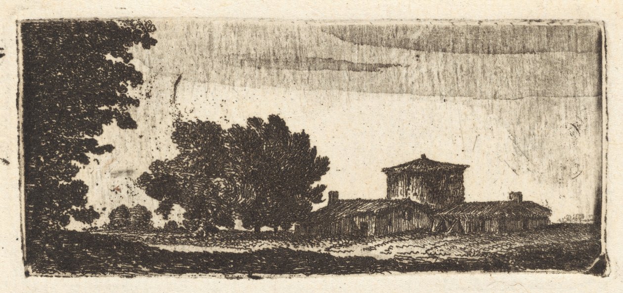 Alçak Binalı Ağaçlar by John Clerk, of Eldin